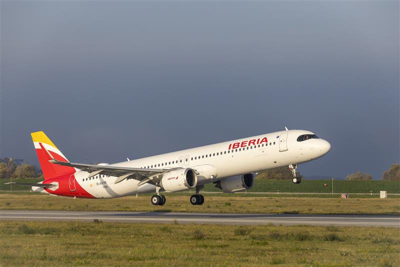 Iberia confirms Airbus A321XLR plans during the upcoming winter season