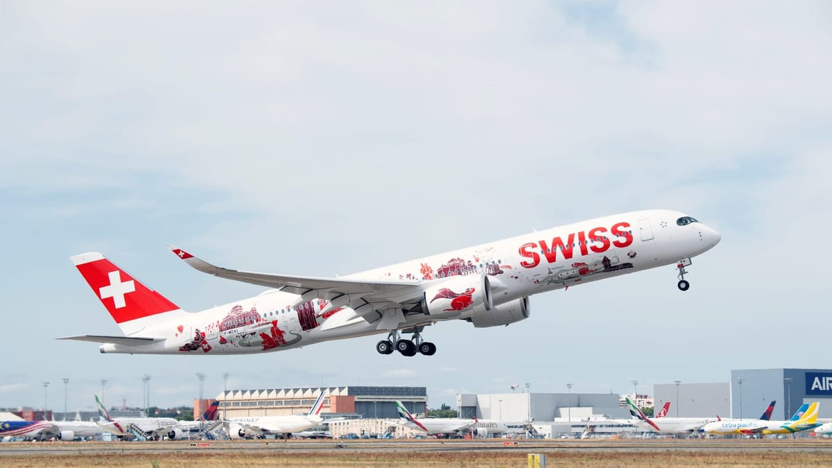 SWISS to take delivery of its first Airbus A350-900