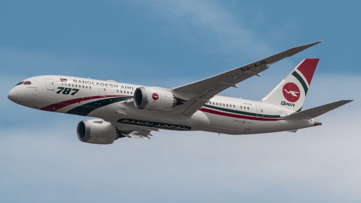 Biman Bangladesh orders 25 widebody aircraft from Boeing, reports say
