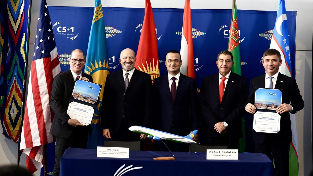 Boeing lands 737 MAX & 787 orders from Air Astana, Somon Air, & Uzbekistan Airways