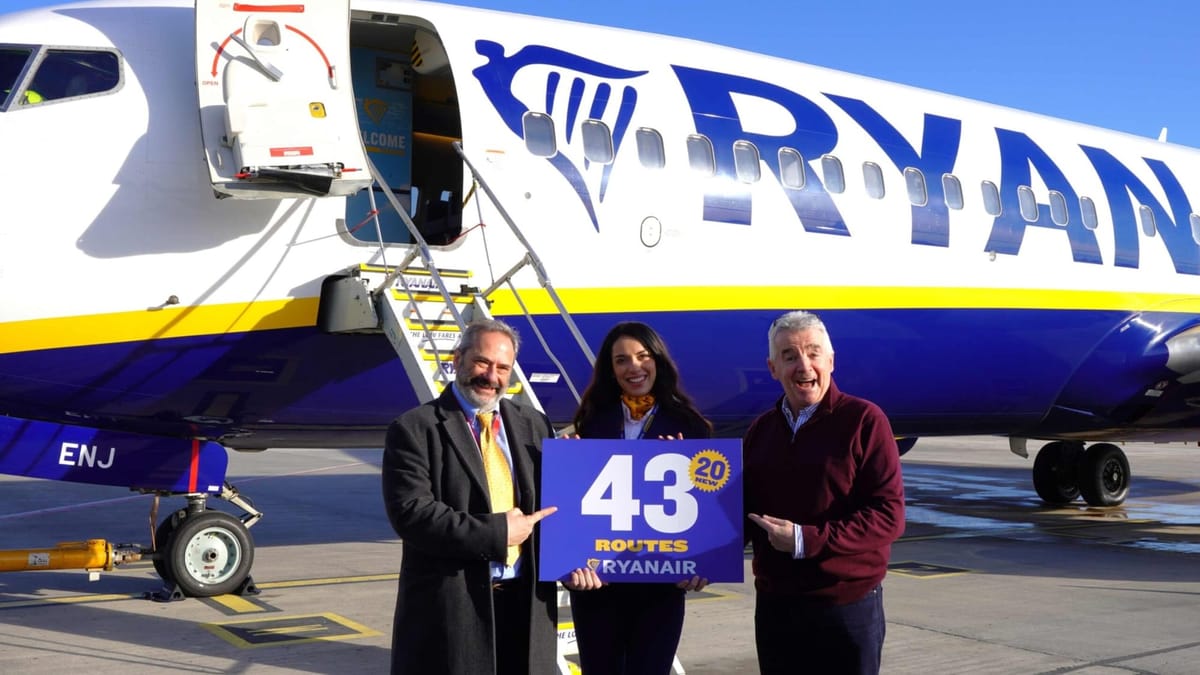 Ryanair and Wizz Air vie for the top spot at Tirana International Airport