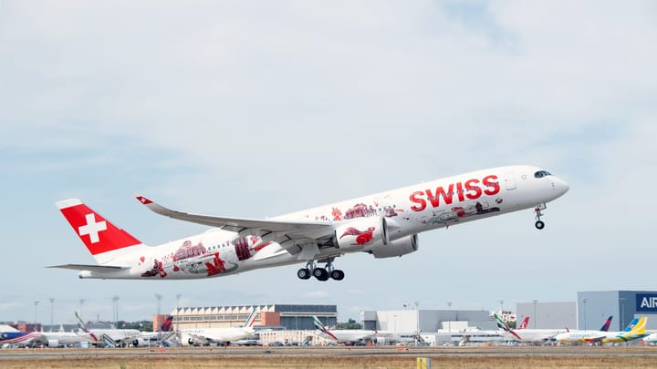 SWISS to take delivery of its first Airbus A350-900