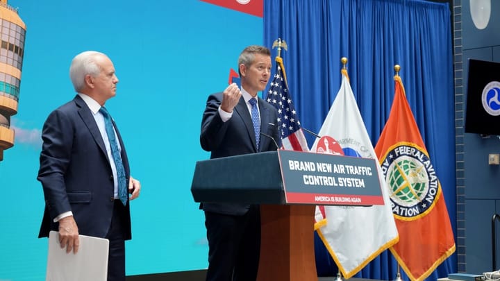 USDOT’s Duffy reiterates $10,000 bonus promise to controllers