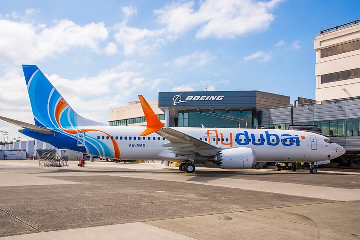 flydubai orders up to 150 Boeing 737 MAX aircraft