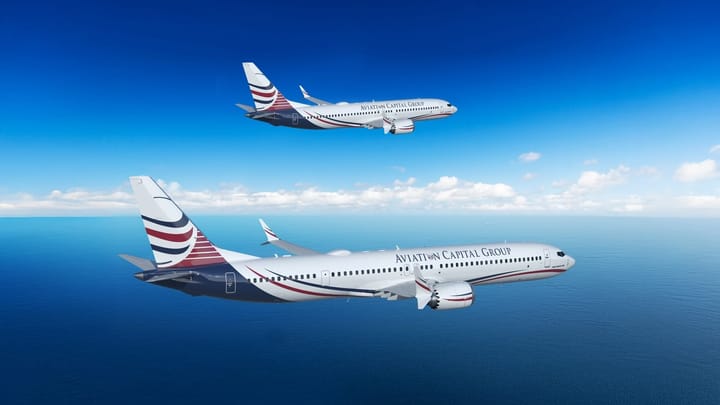 Aviation Capital Group orders 50 Boeing 737 MAX aircraft