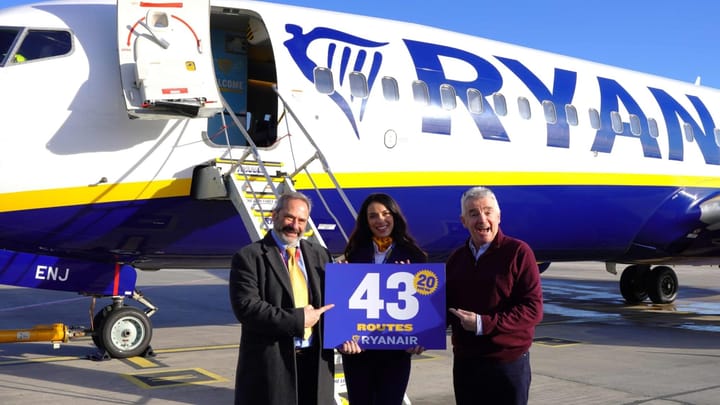 Ryanair and Wizz Air vie for the top spot at Tirana International Airport